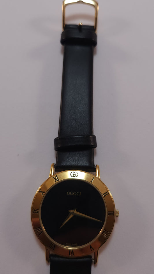 Reloj Gucci 3000.2 M Vintage Unisex – Correa de Piel