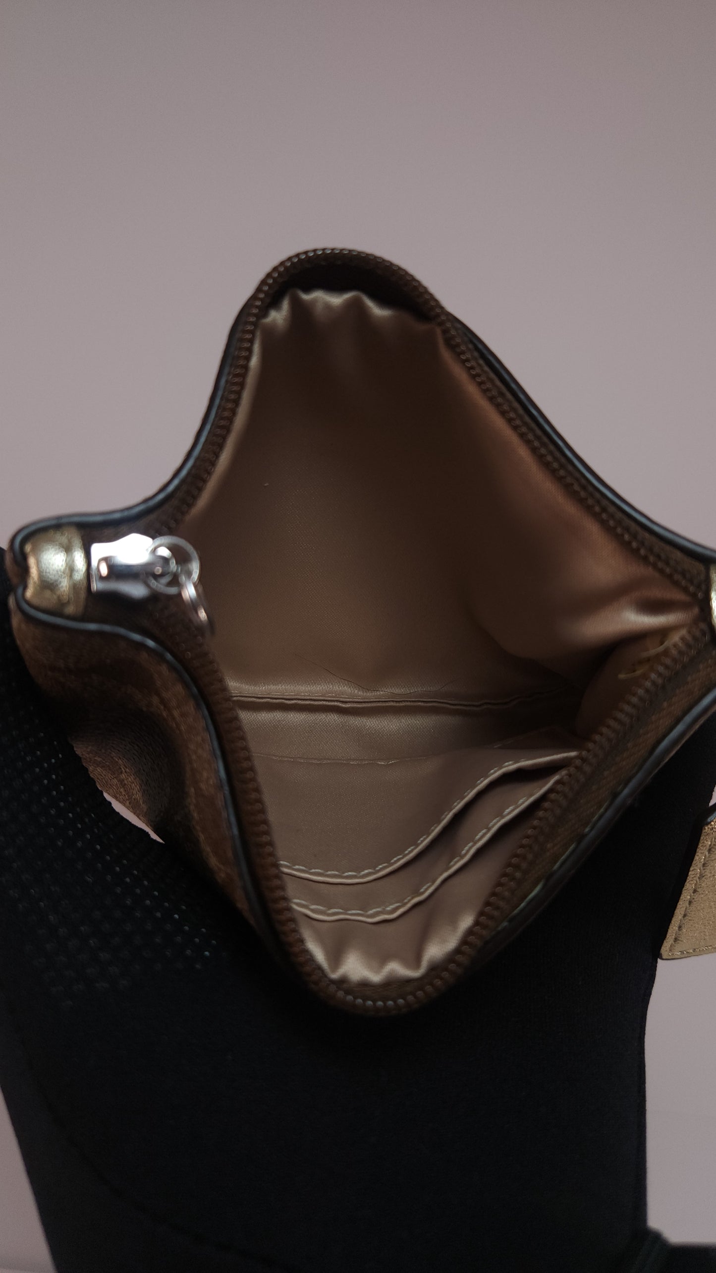 Bolso de Mano Coach Café con Monograma