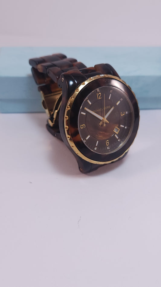 Reloj Michael Kors Carey Marrón con Dorado