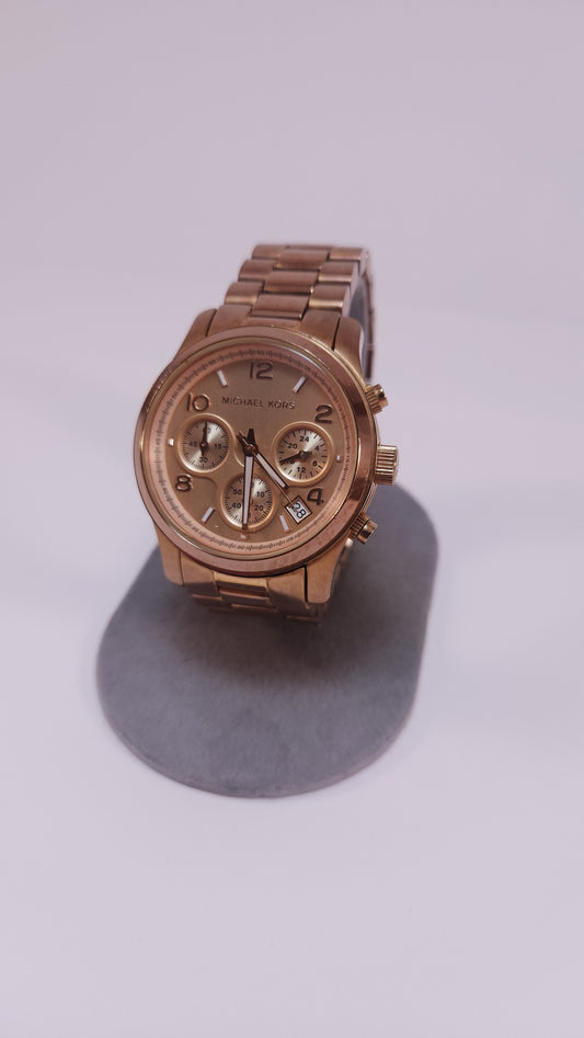 Reloj Michael Kors Dorado con Rosa
