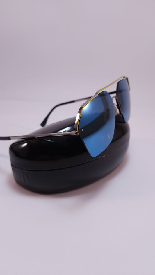 Lentes Fendi FF M0032/S Plateados y Amarillos