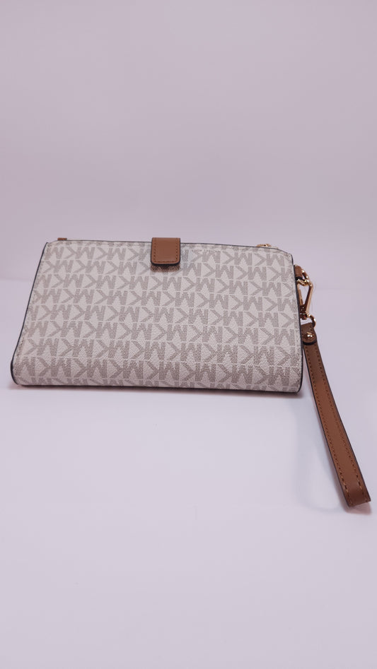 Cartera Michael Kors Jet Set Travel Beige Marrón