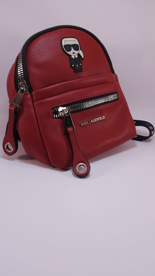 Mochila Karl Lagerfeld Roja Maybelle