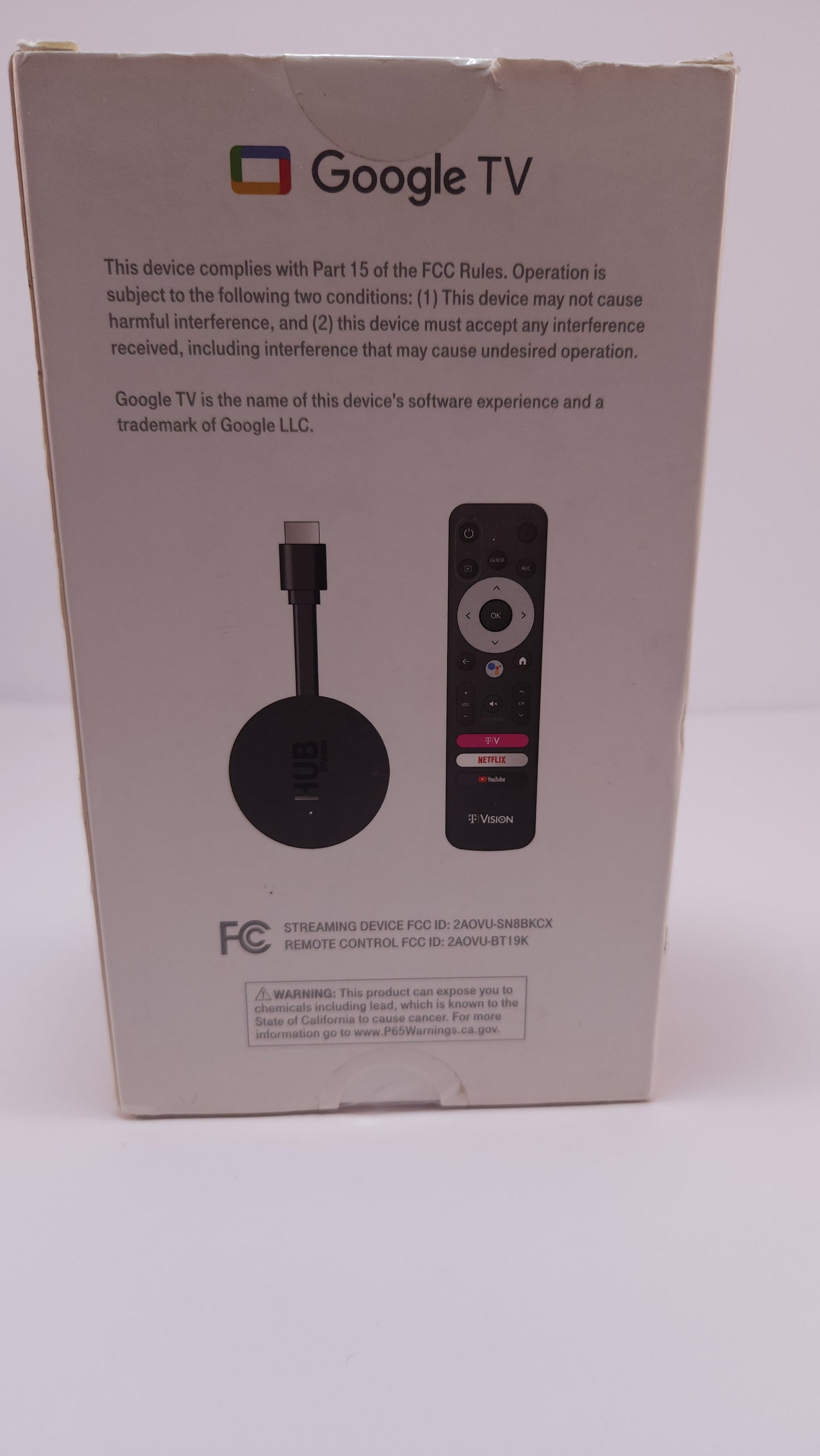 Hub TVision con Google TV