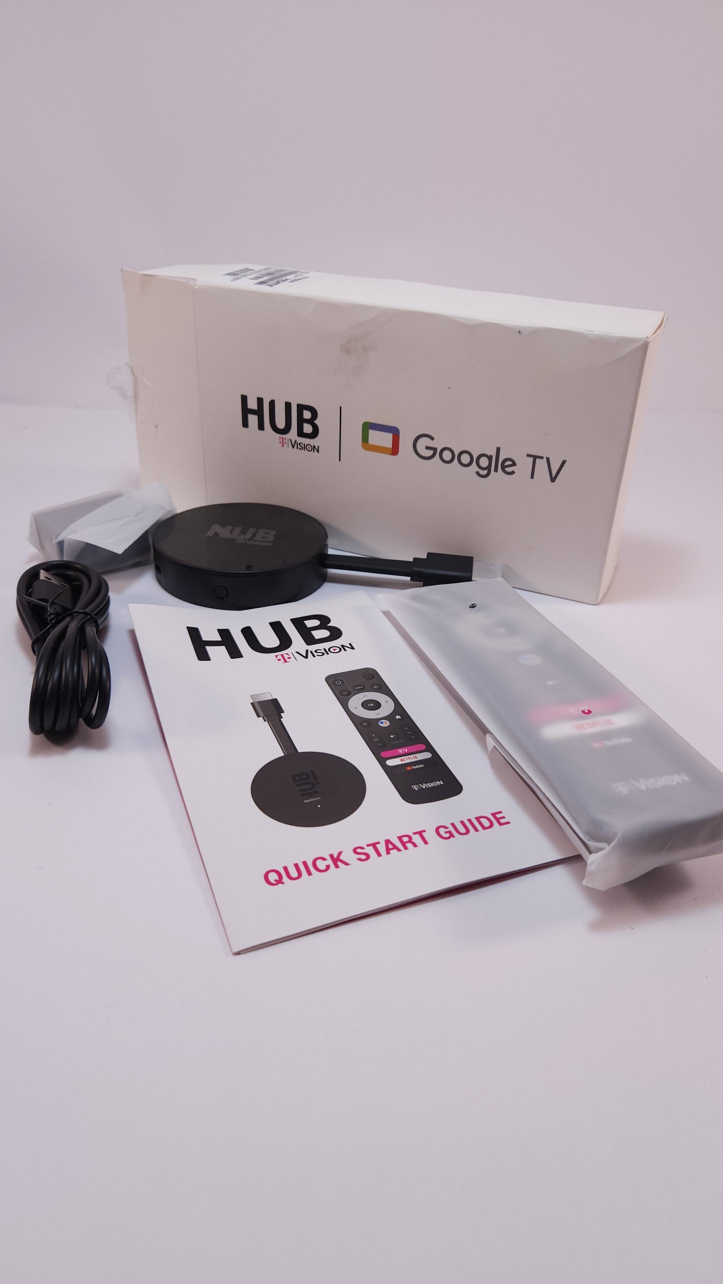 Hub TVision con Google TV