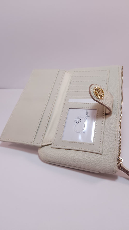 Clutch Nanette Lepore de Piel Sintética Beige