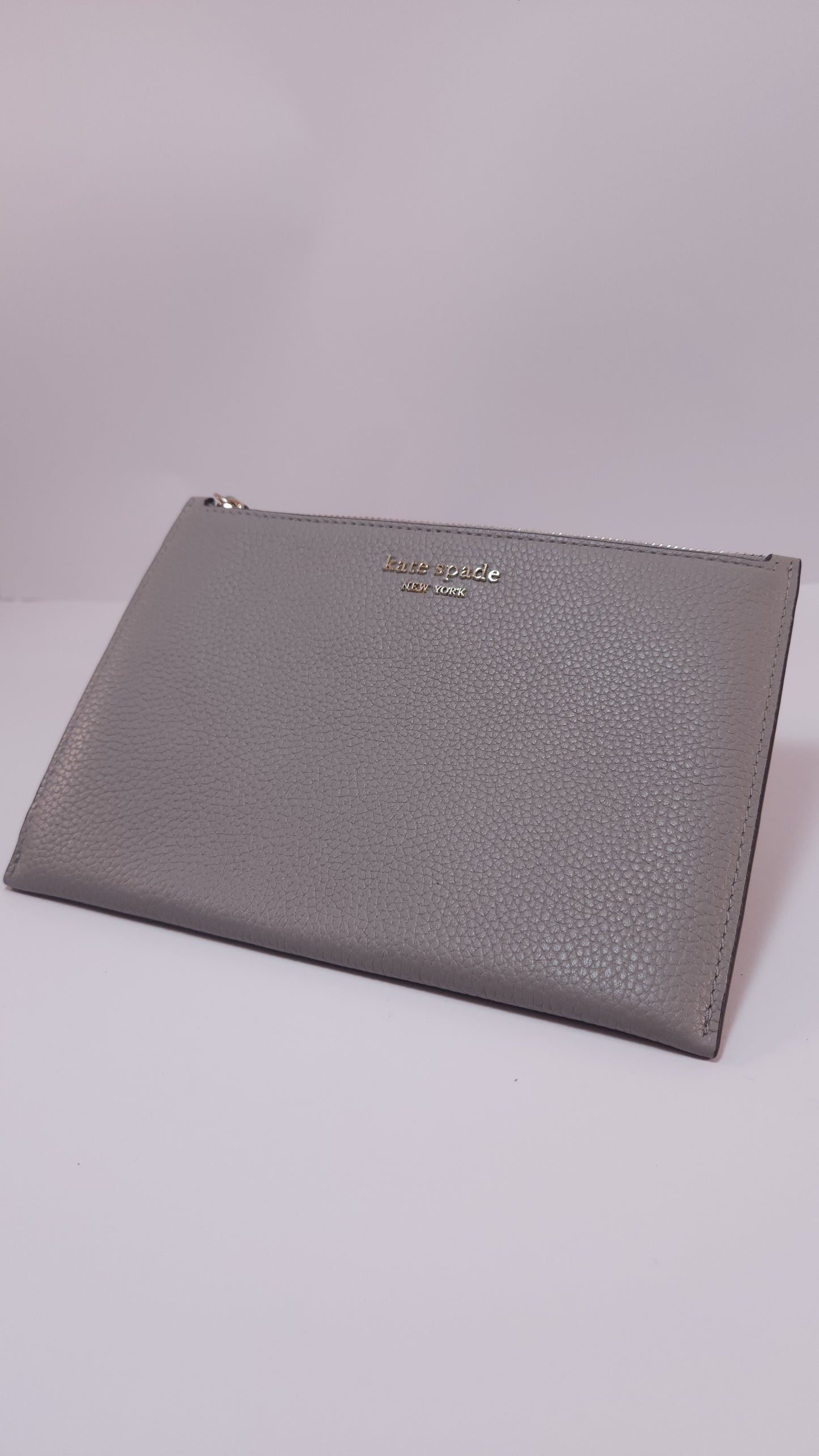 Clutch Kate Spade Gris