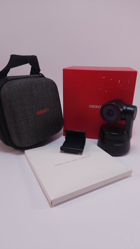 OBSBOT Tiny Webcam con Inteligencia Artificial