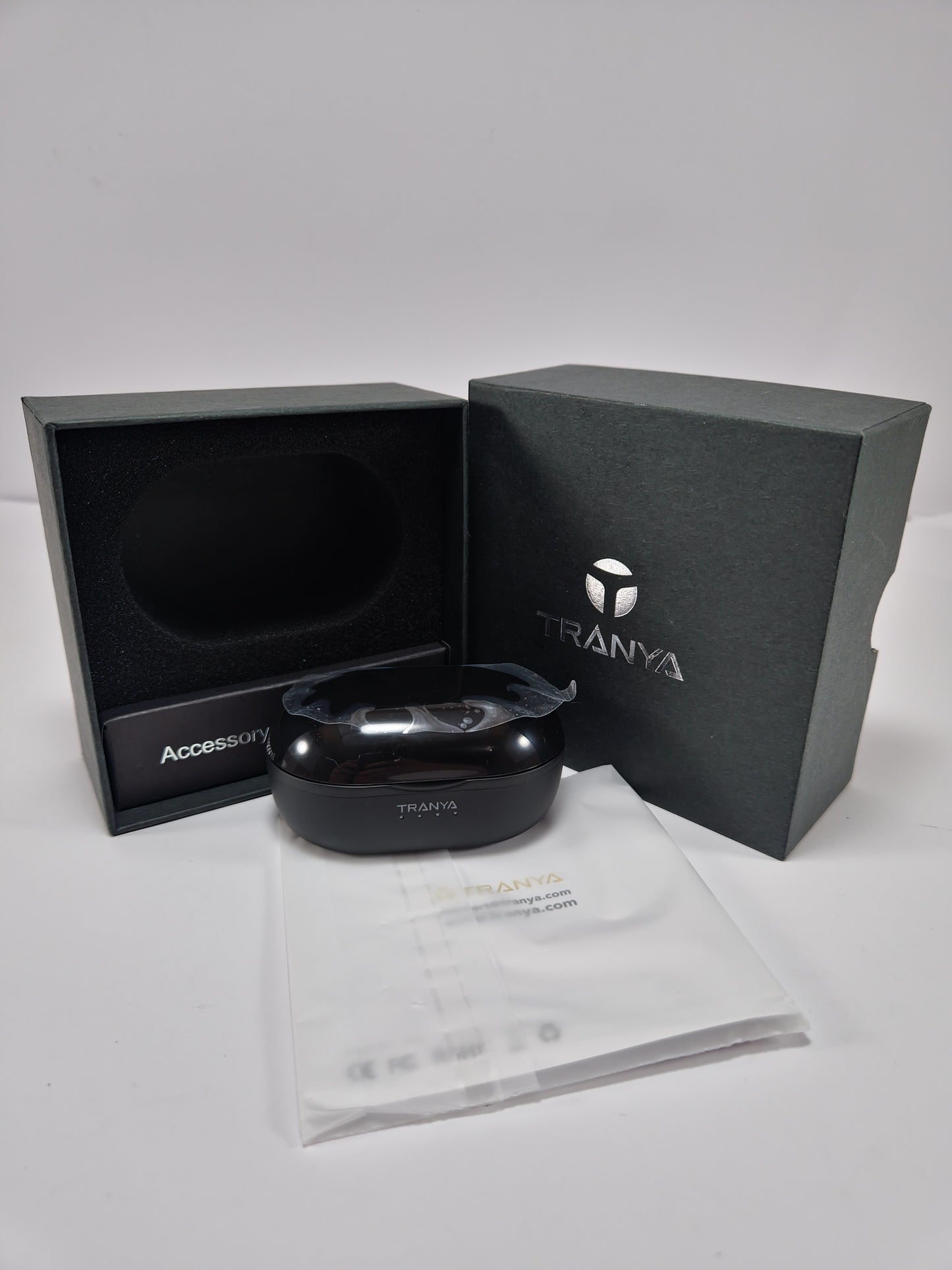 Audífonos Tranya Inalámbricos Bluetooth con Estuche