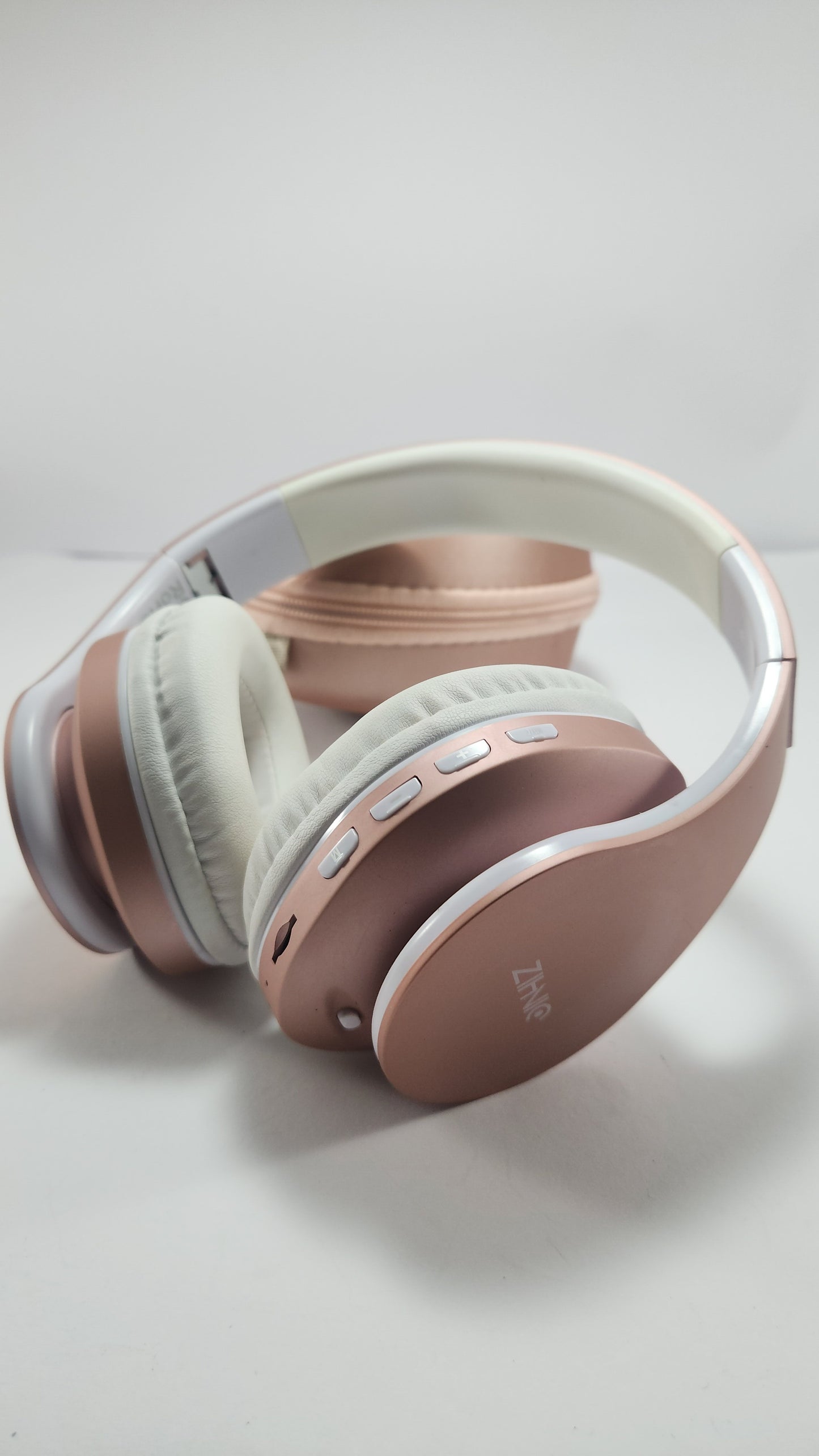 Audífonos ZANC Bluetooth Rose Gold