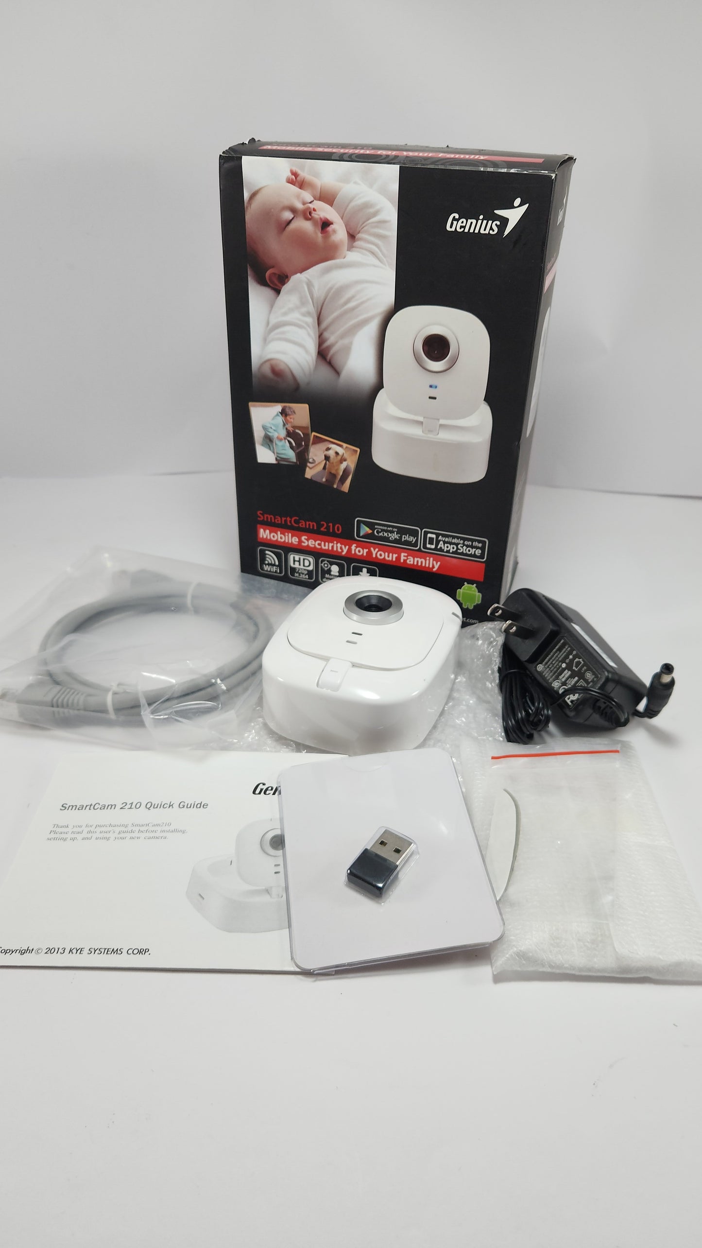 Genius SmartCam 210 – Cámara de Seguridad WiFi
