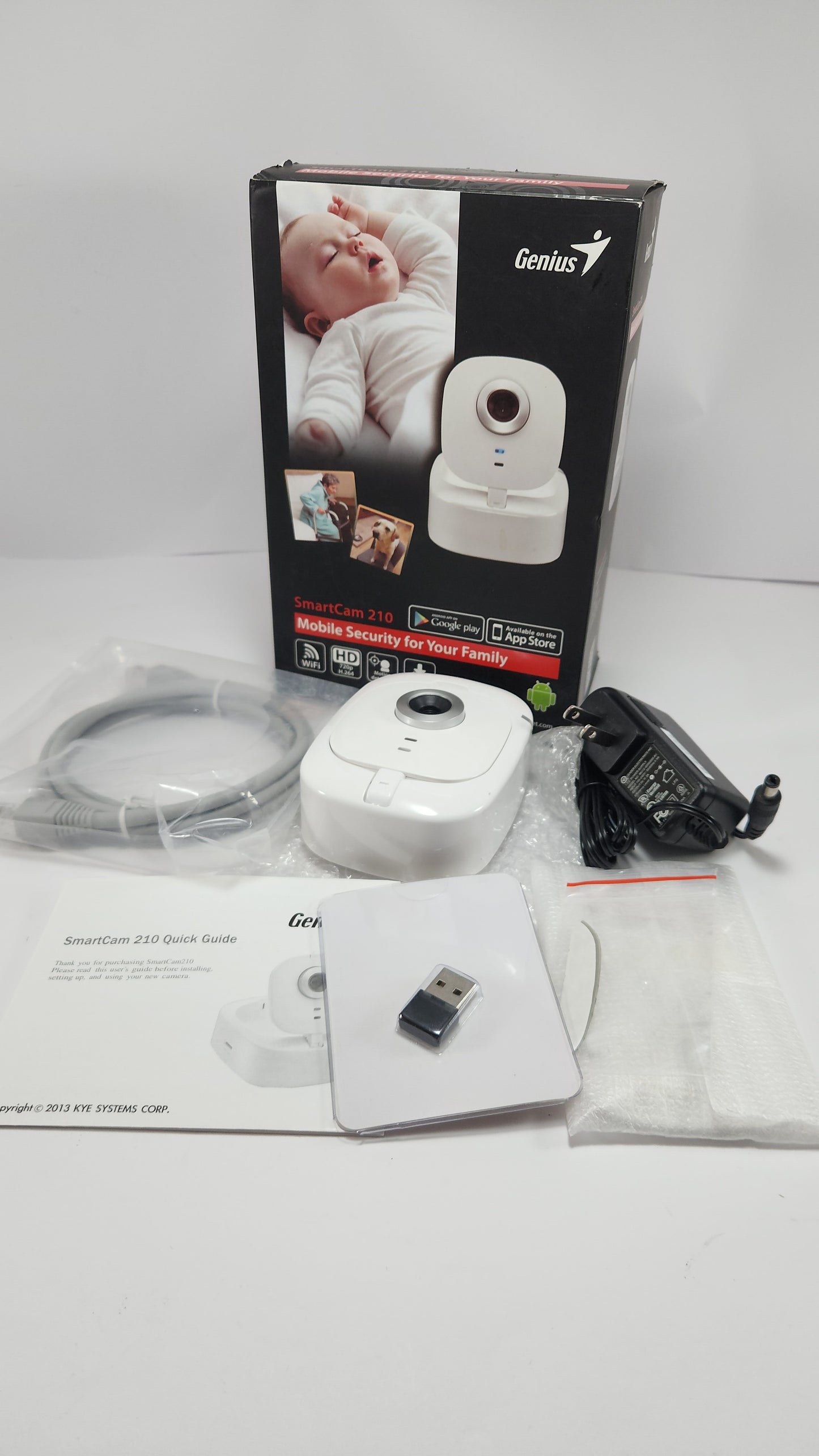 Genius SmartCam 210 – Cámara de Seguridad WiFi