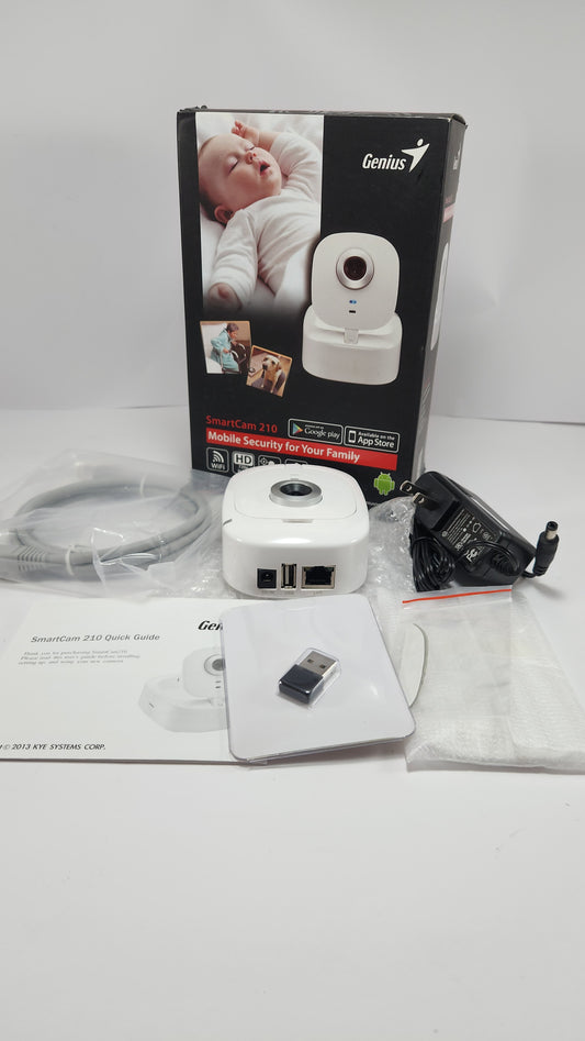 Genius SmartCam 210 – Cámara de Seguridad WiFi