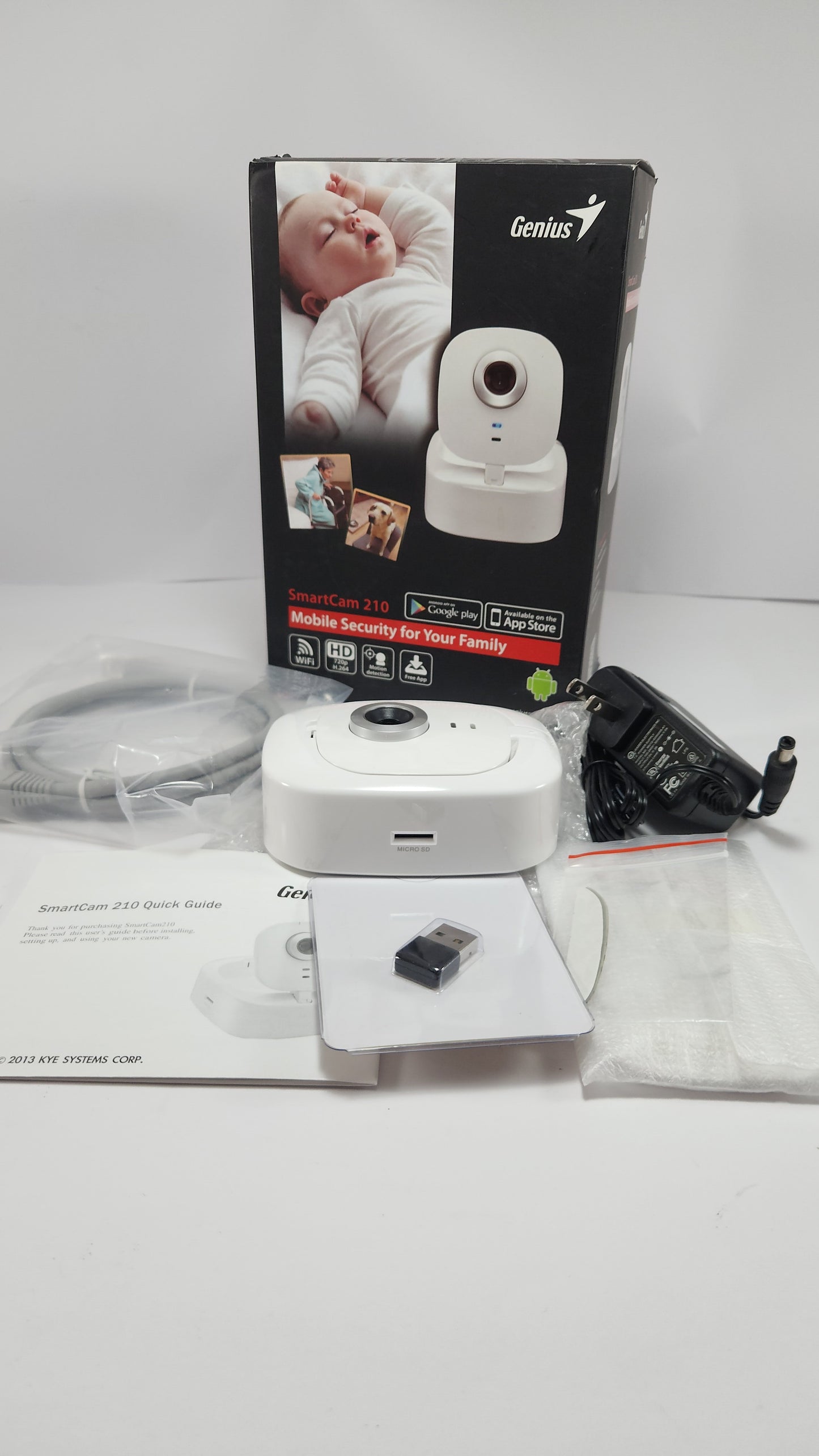 Genius SmartCam 210 – Cámara de Seguridad WiFi