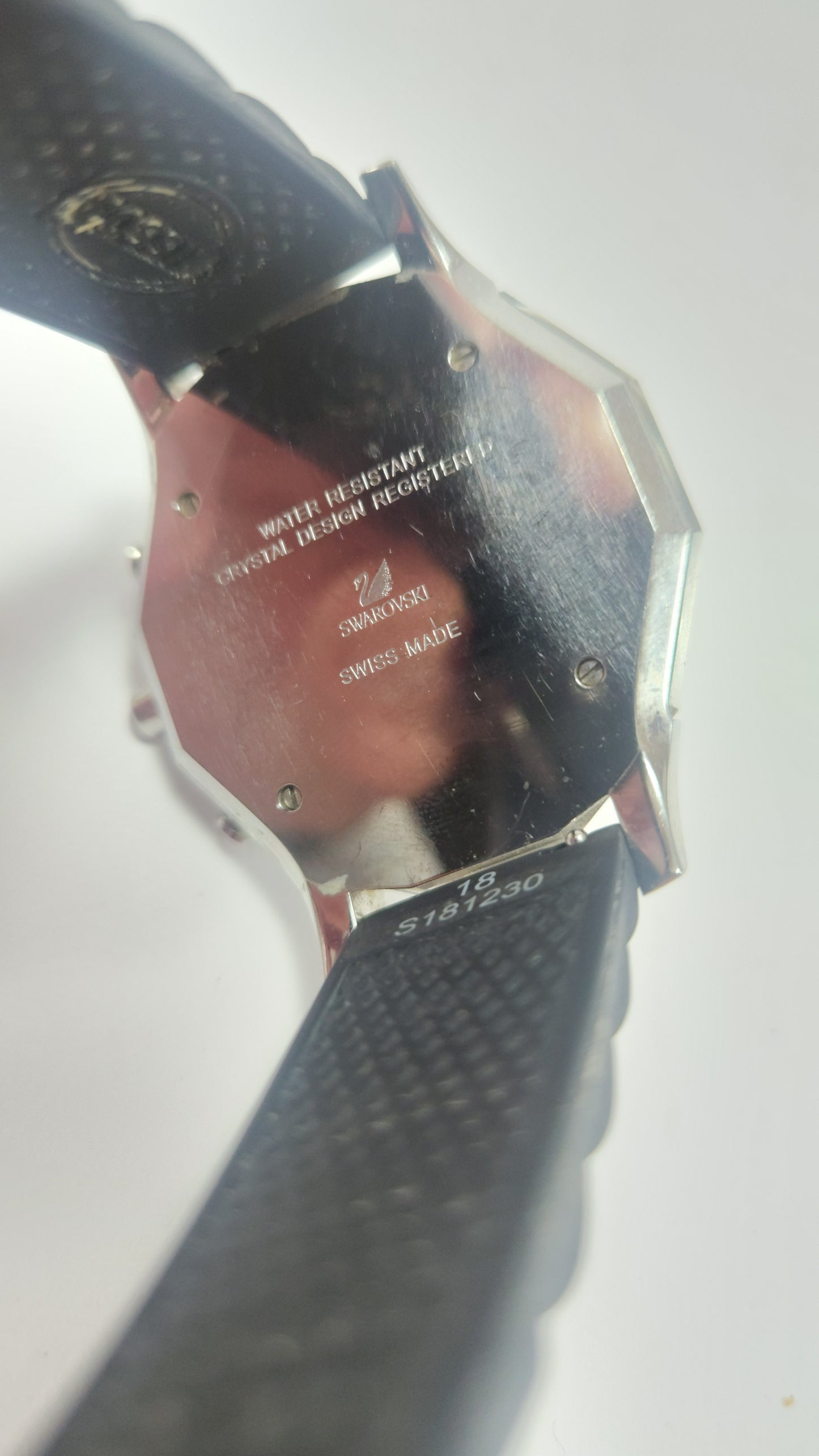 Reloj Swarovski Chronograph Black Dial – Swiss Made