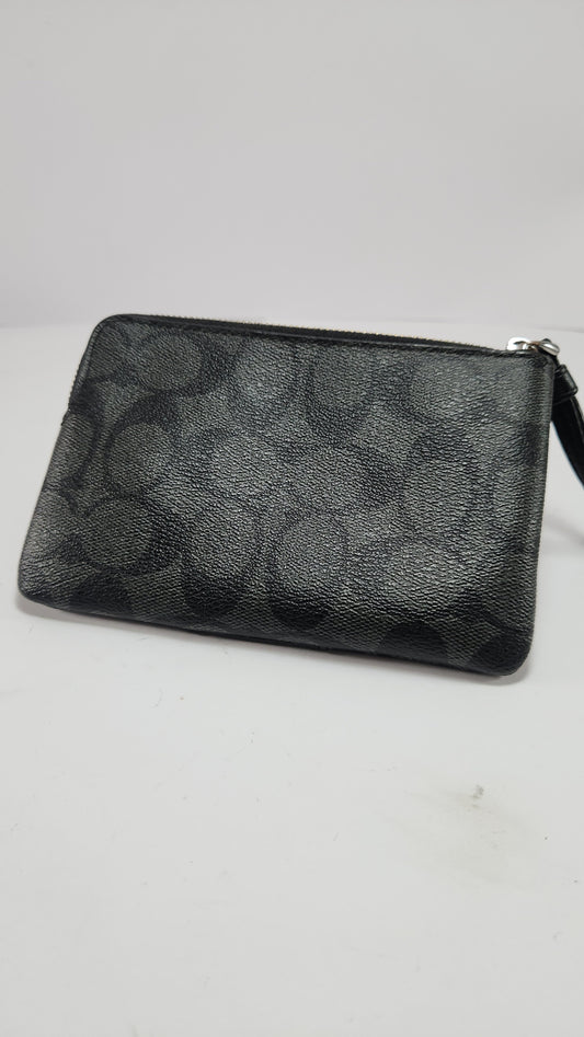 Monedero Coach Black Signature