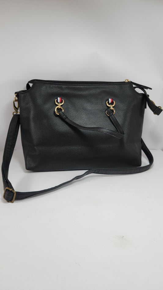 Tommy Hilfiger Black Tote Bag