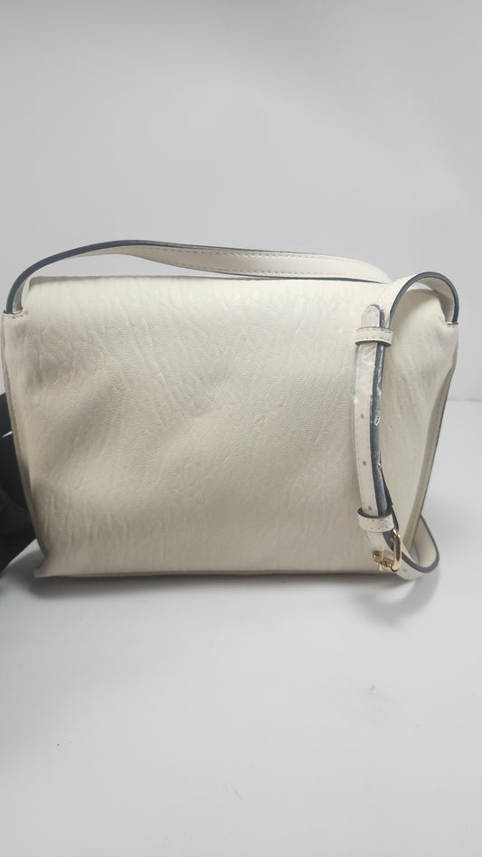 Calvin Klein Leather Elaine Flap Crossbody