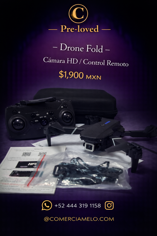 Drone Fold – Cámara HD / Control Remoto