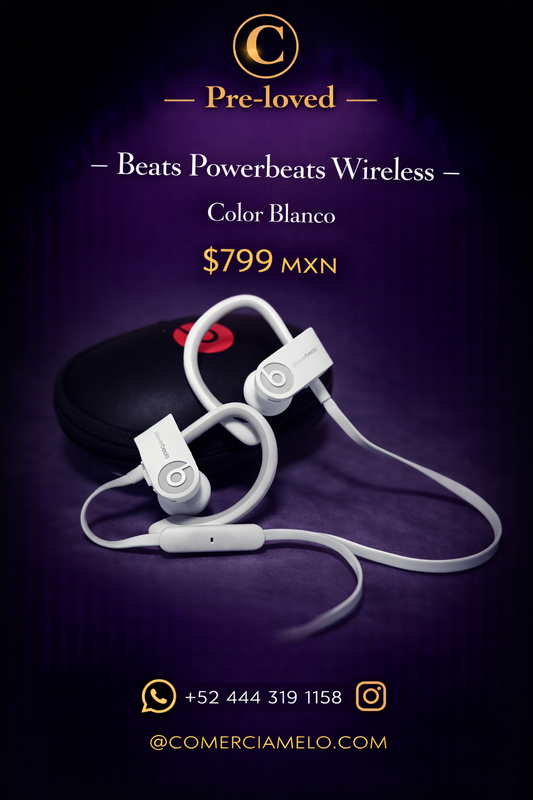 Beats Powerbeats Wireless – Color Blanco