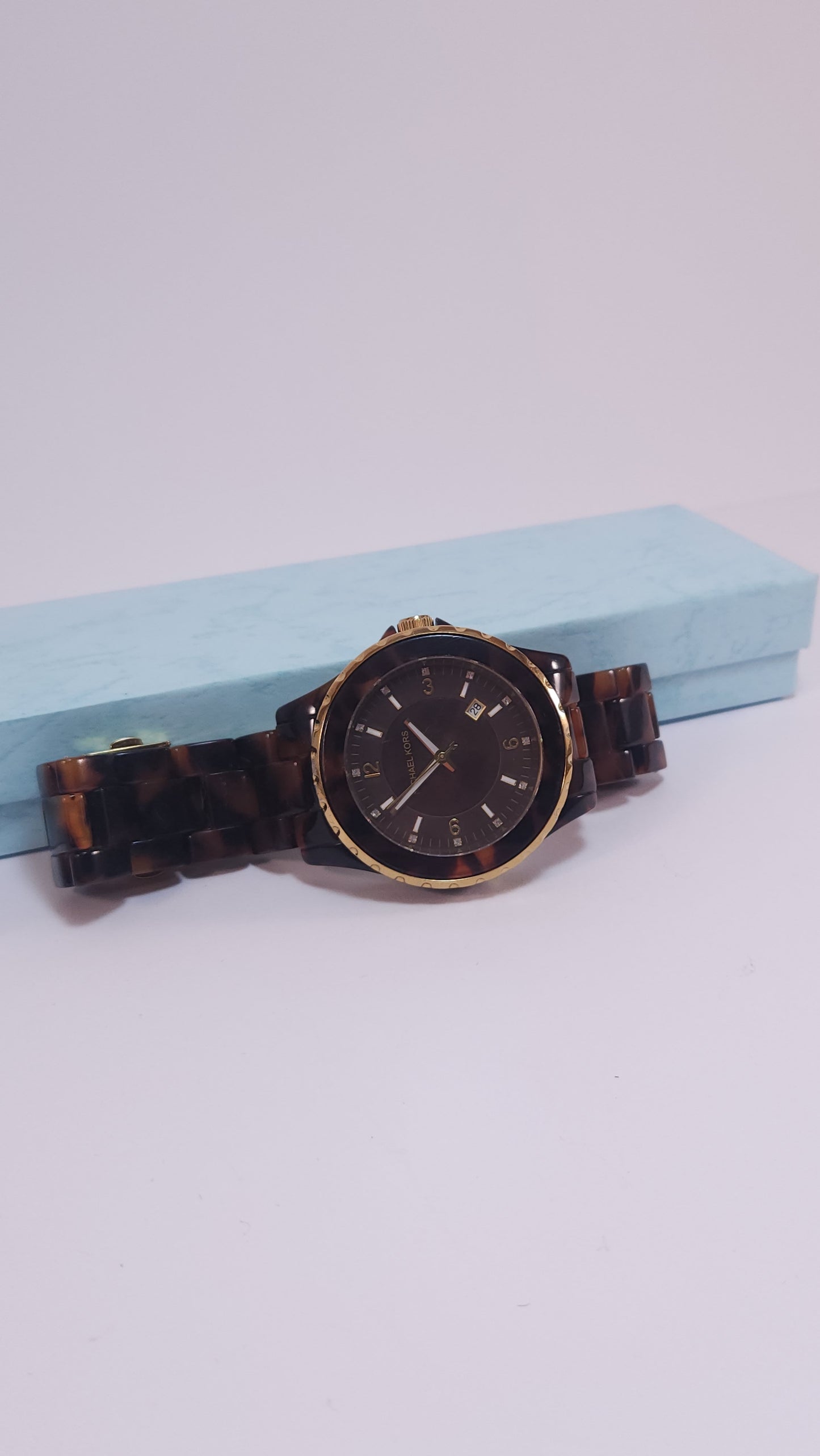 Reloj Michael Kors Carey Marrón con Dorado