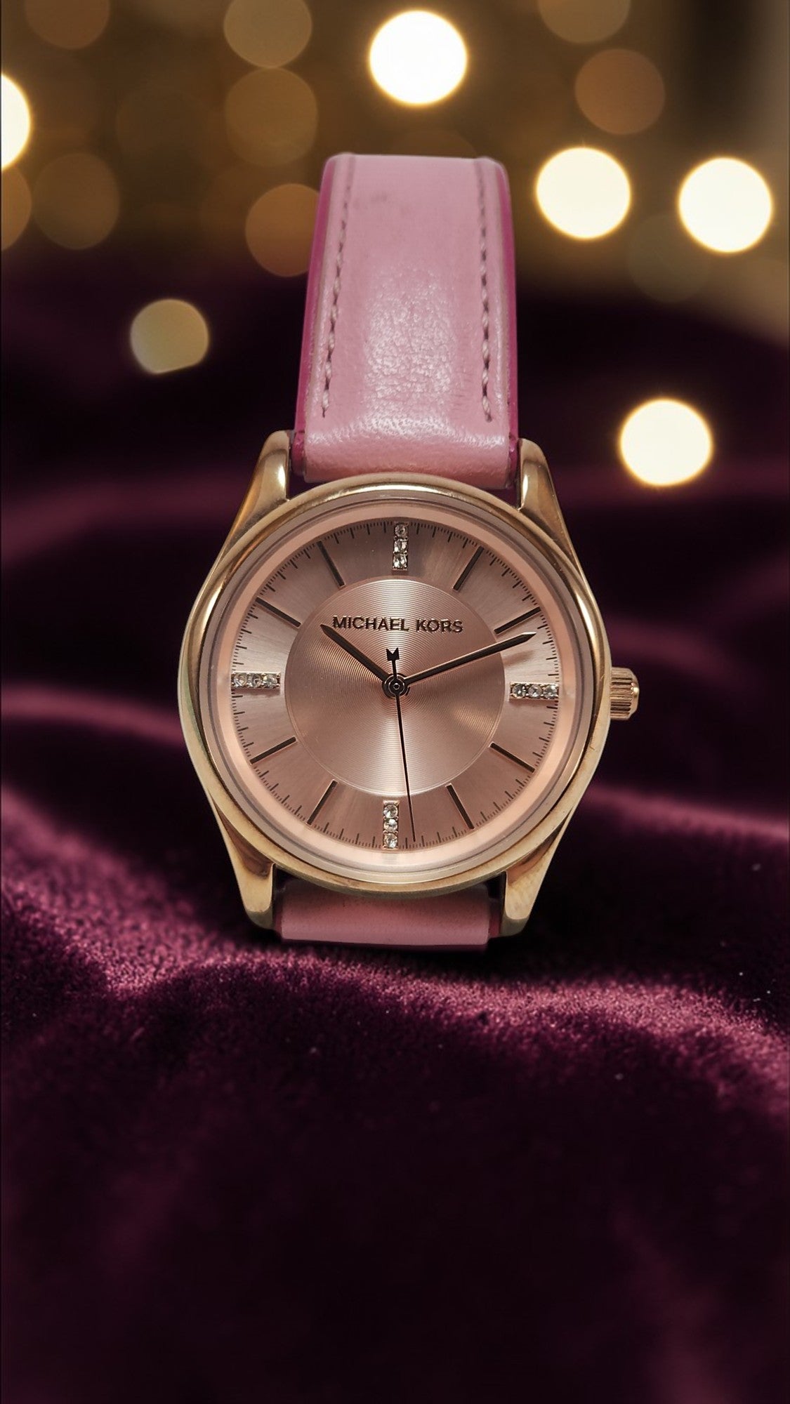 Reloj Michael Kors Rosado Glam