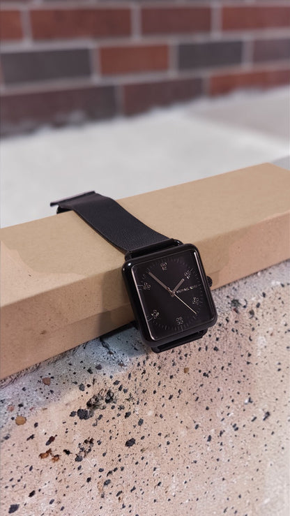 Reloj Michael Kors Square Black