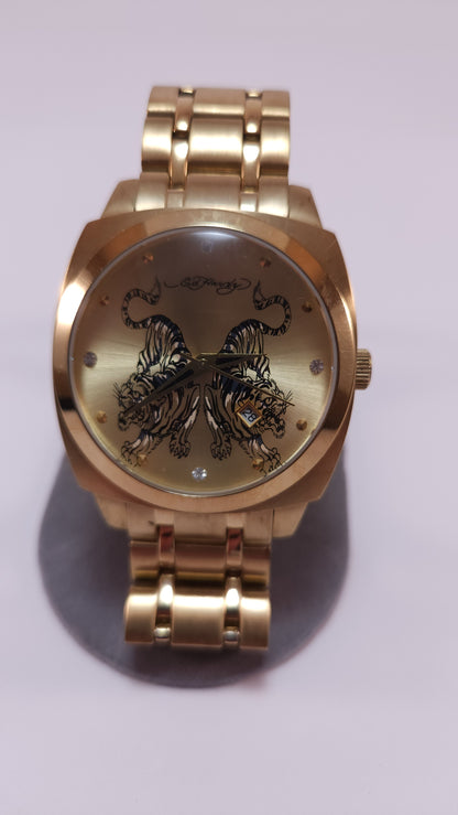 Reloj Ed Hardy Dorado