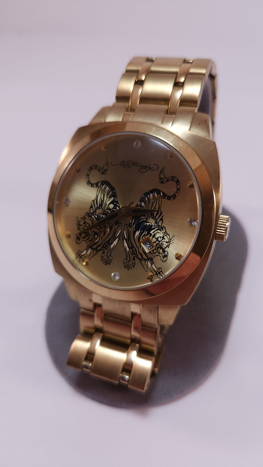 Reloj Ed Hardy Dorado