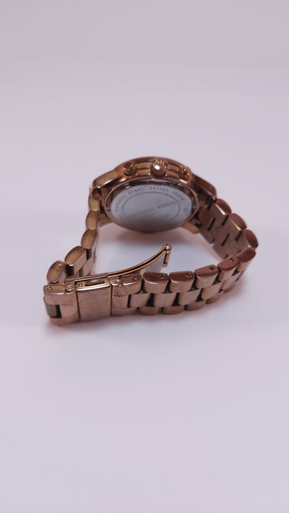 Reloj Michael Kors Dorado  con Rosa