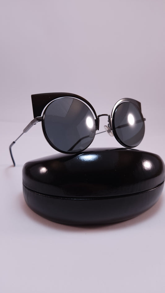 Lentes Fendi FF 0177/S Cateye Plateados