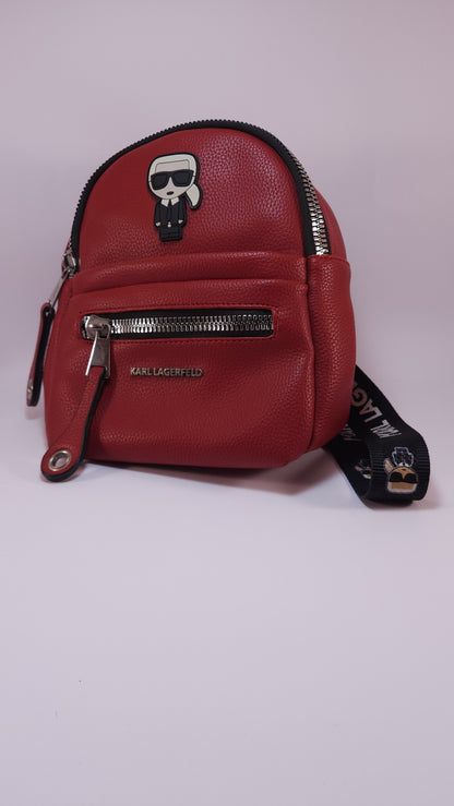Mochila Karl Lagerfeld Roja Maybelle