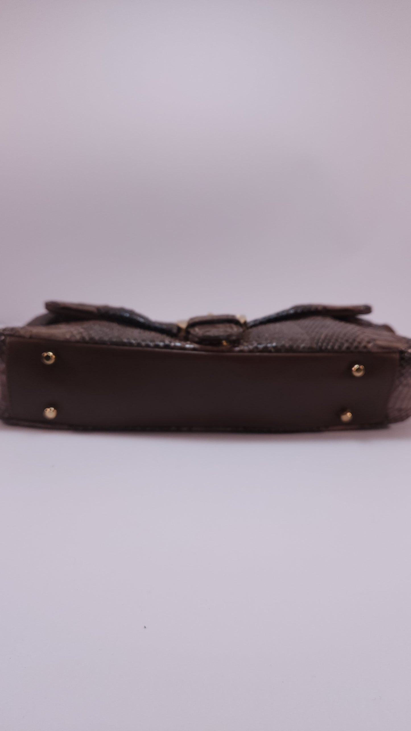 Bolsa de Mano Furla Estilo Pitón