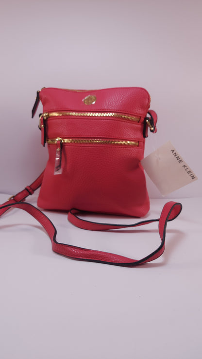 Bolsa Cruzada Anne Klein Roja