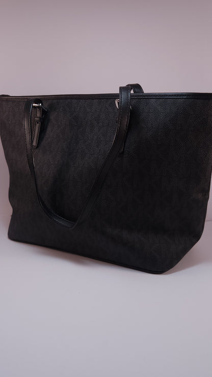 Michael Kors Bolsa Shoulder Monogram Negra