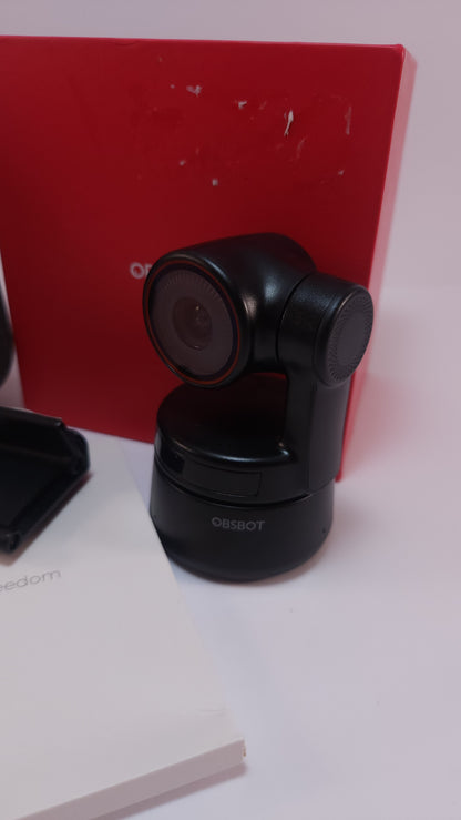 OBSBOT Tiny Webcam con Inteligencia Artificial