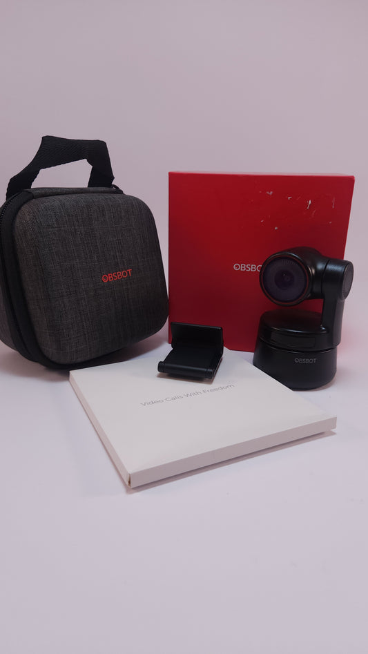 OBSBOT Tiny Webcam con Inteligencia Artificial