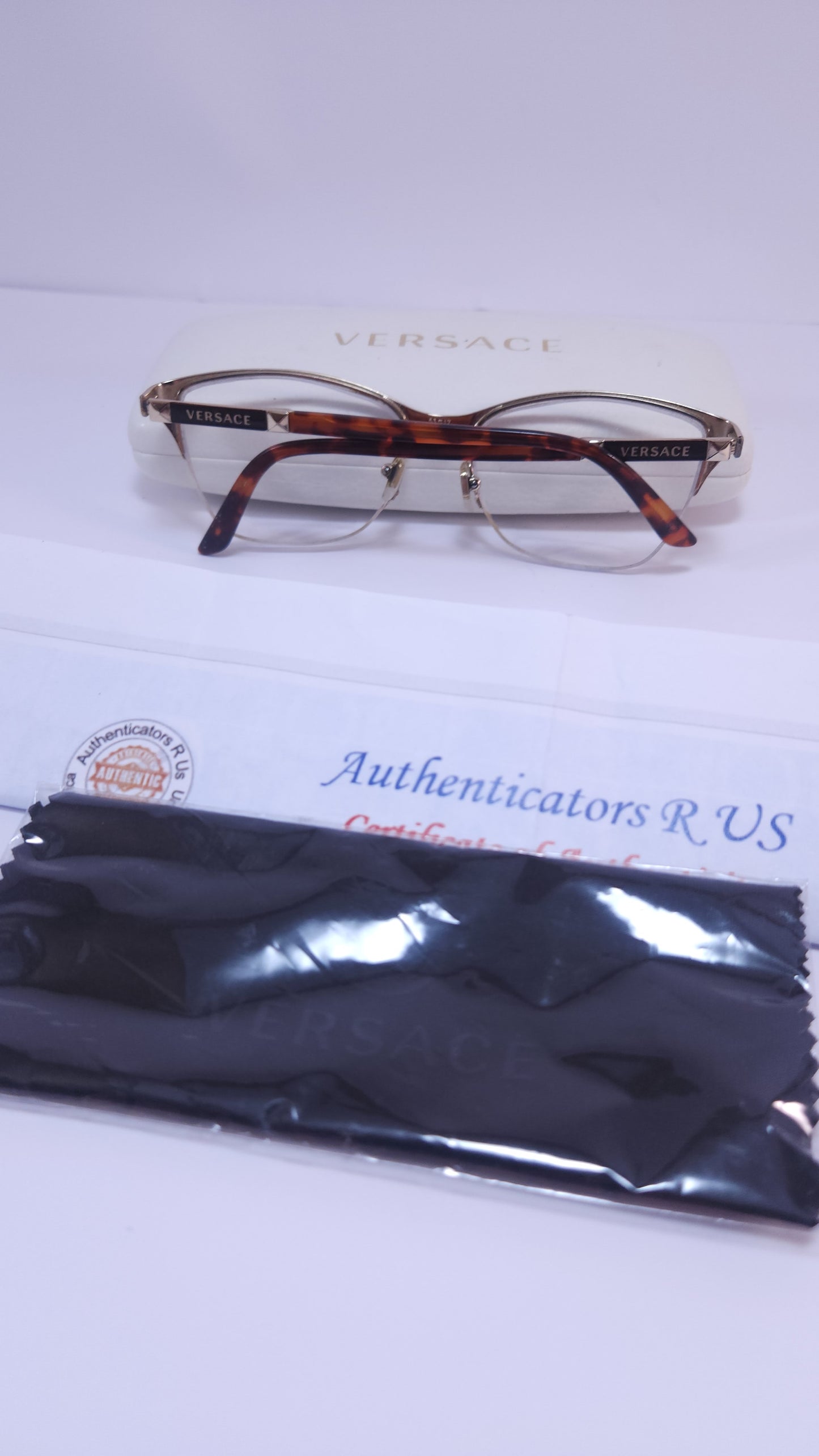 Lentes Ópticos Versace Retro Mujer