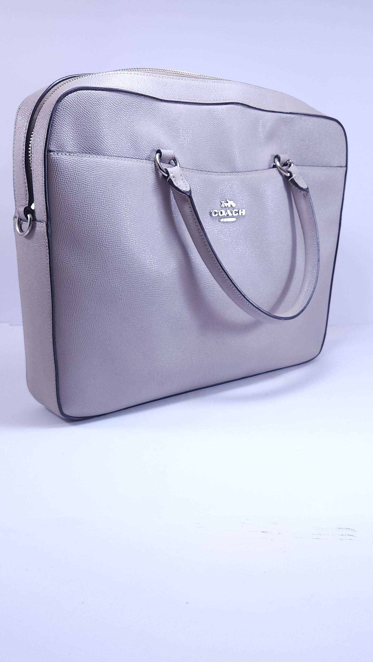 Coach Tote Gris Claro