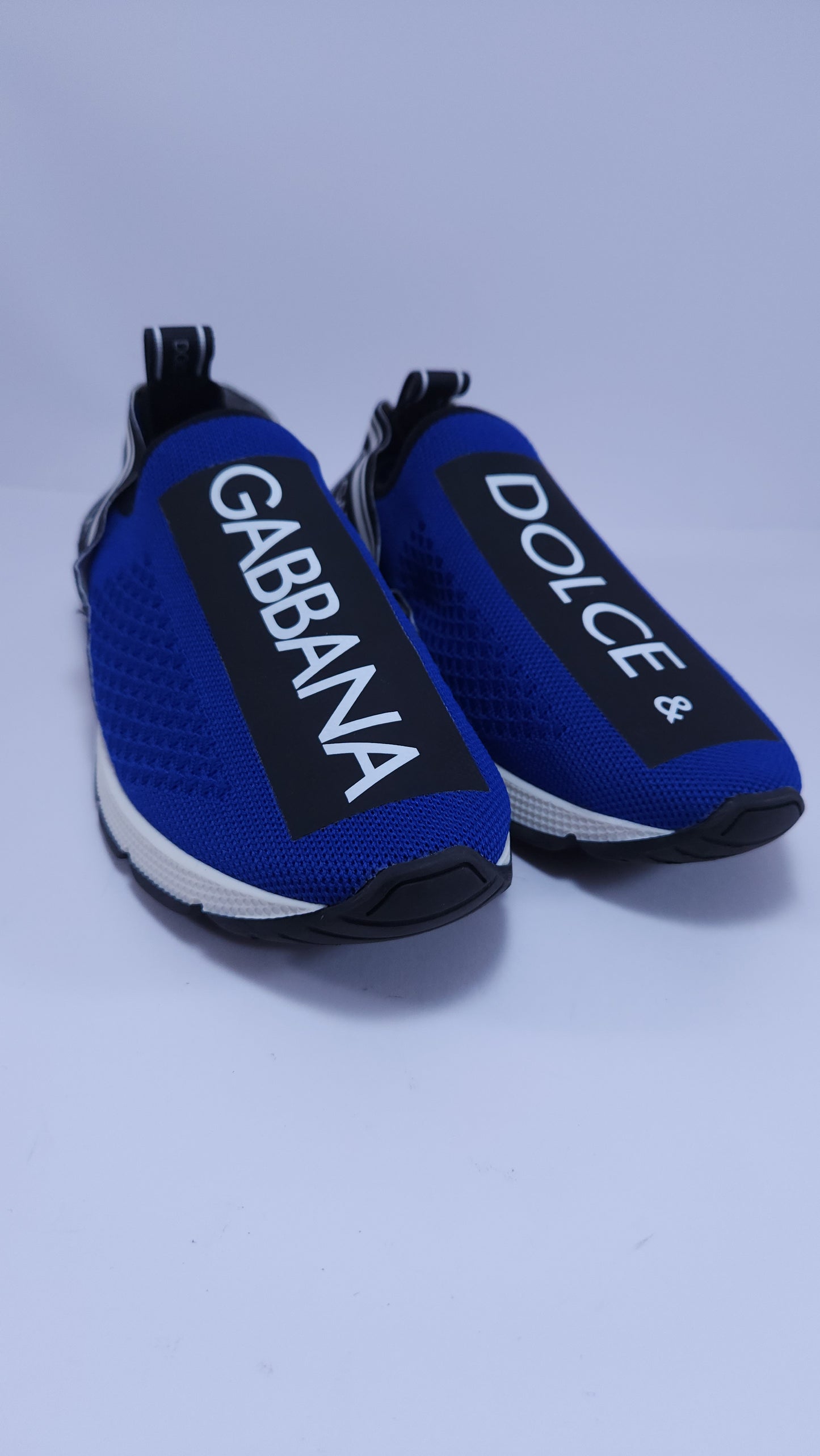 Dolce & Gabbana Slip-On Azul – Con Certificado de Autenticidad