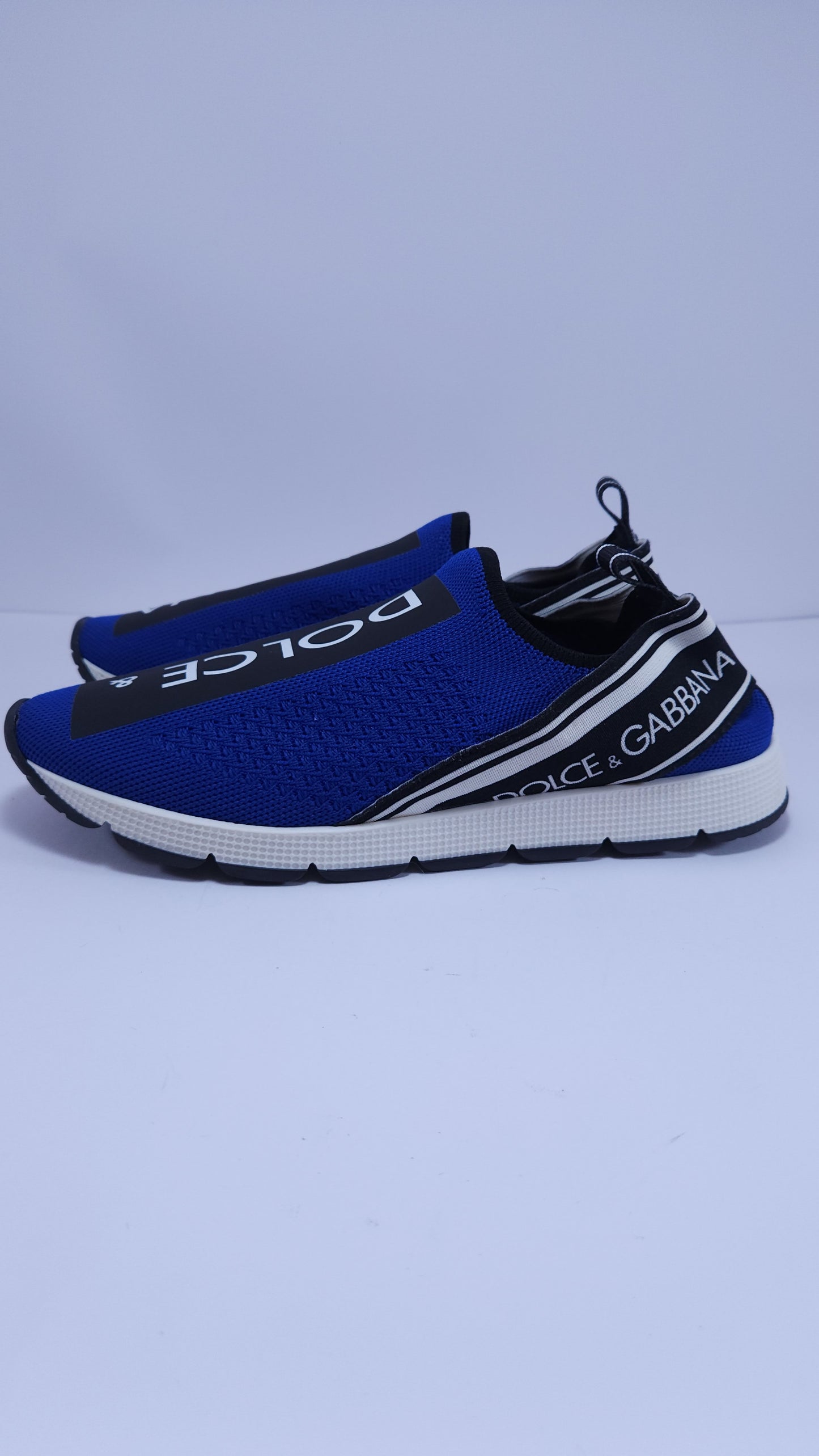 Dolce & Gabbana Slip-On Azul – Con Certificado de Autenticidad