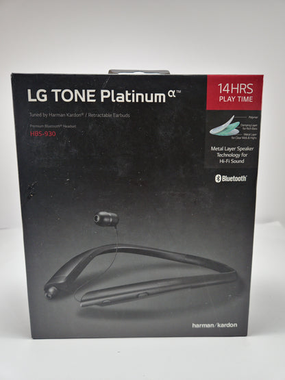 LG Tone Platinum α (HBS-930)  Harman Kardon