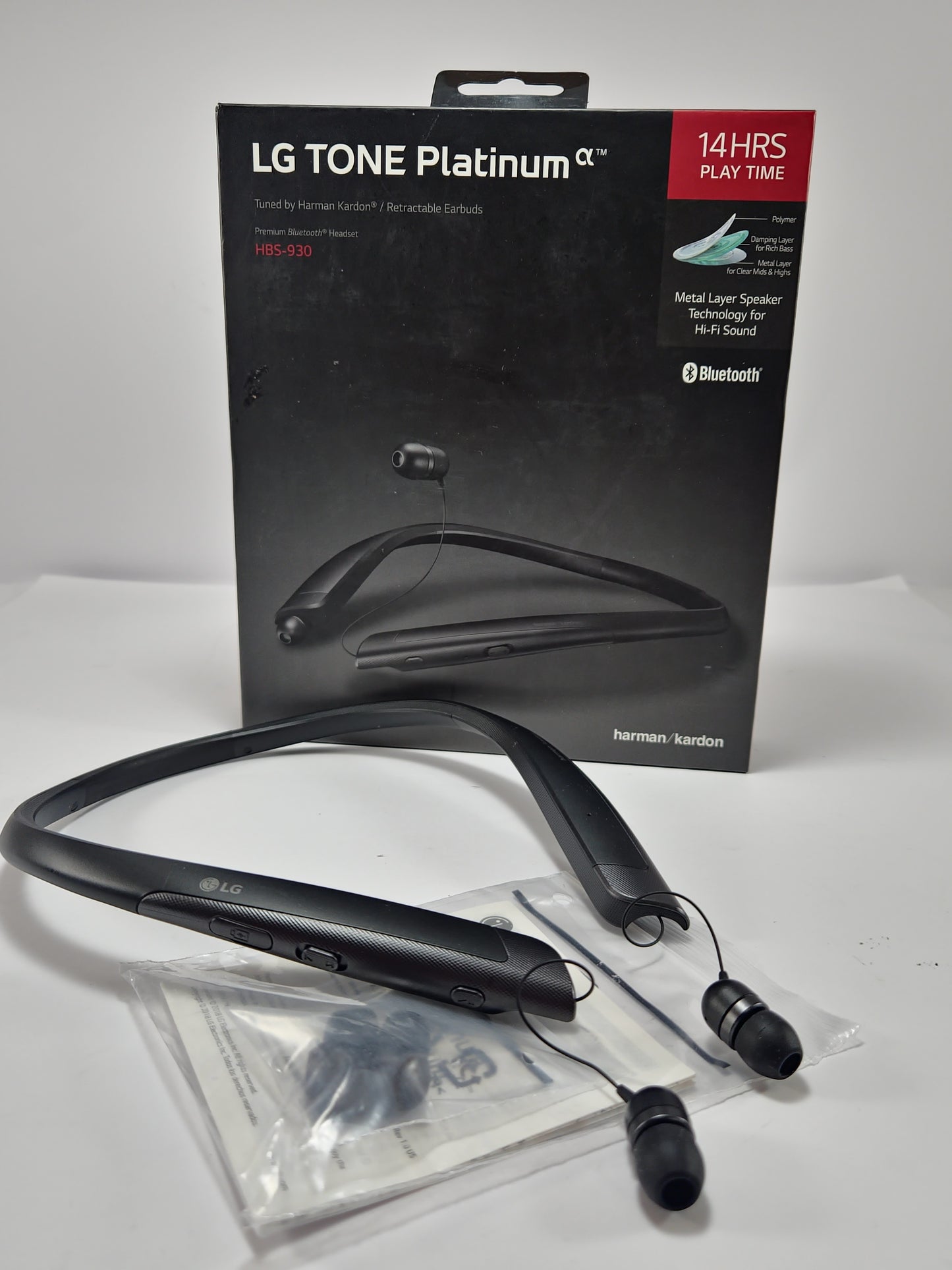 LG Tone Platinum α (HBS-930)  Harman Kardon