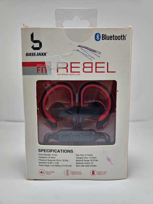 Bass Jaxx Fit Rebel Bluetooth