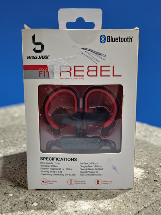 Bass Jaxx Fit Rebel Bluetooth
