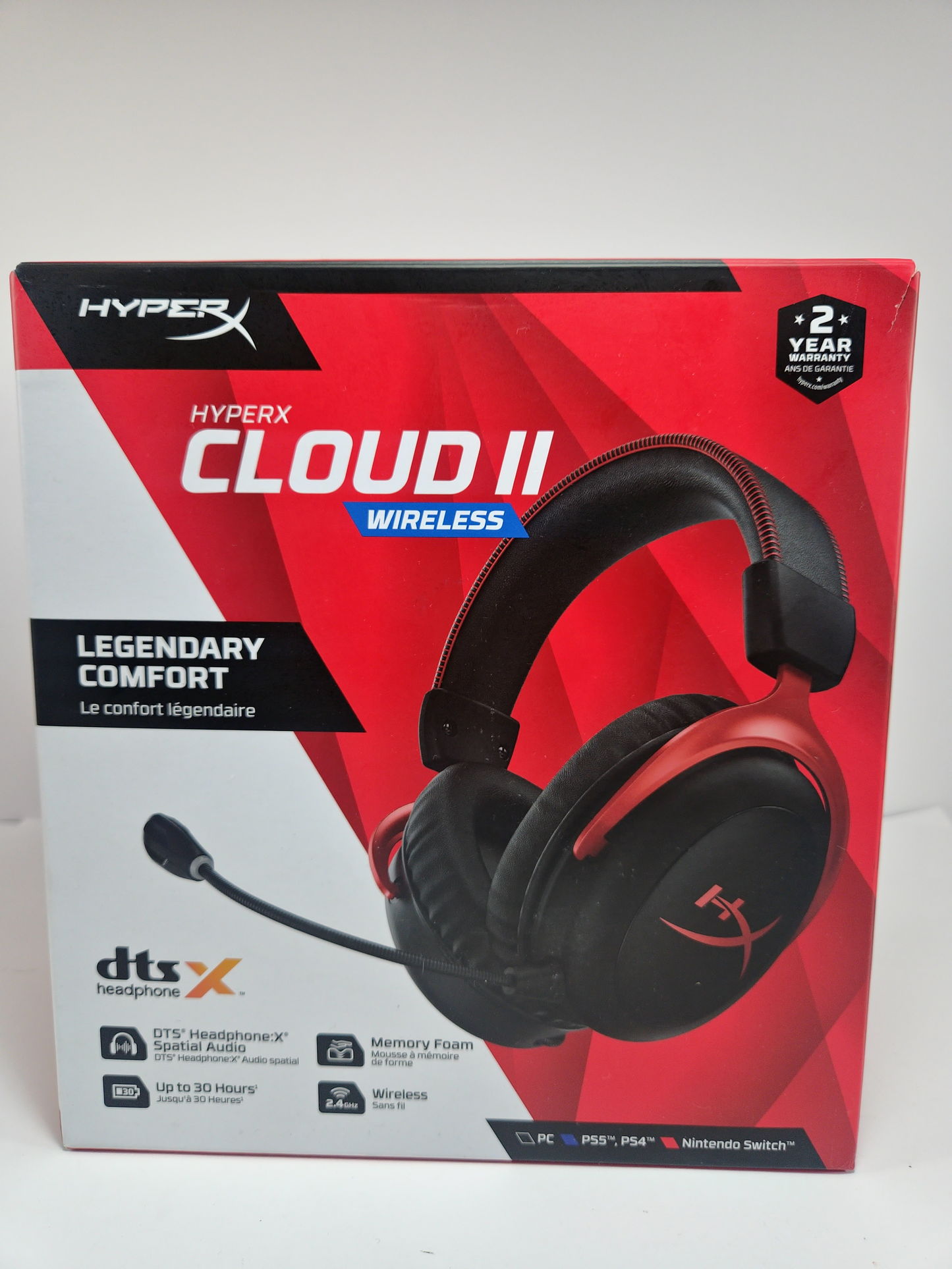 Audifonos HyperX Cloud II Wireless