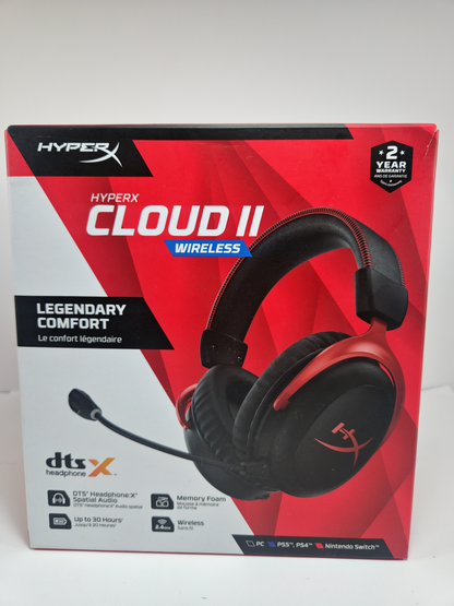 Audifonos HyperX Cloud II Wireless