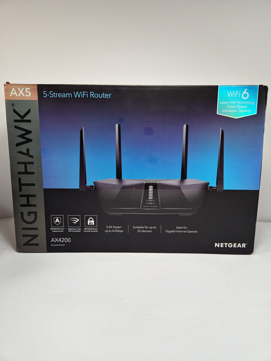 Netgear Nighthawk RAX43 AX5 AX4200