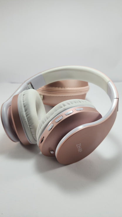 Audífonos ZANC Bluetooth Rose Gold