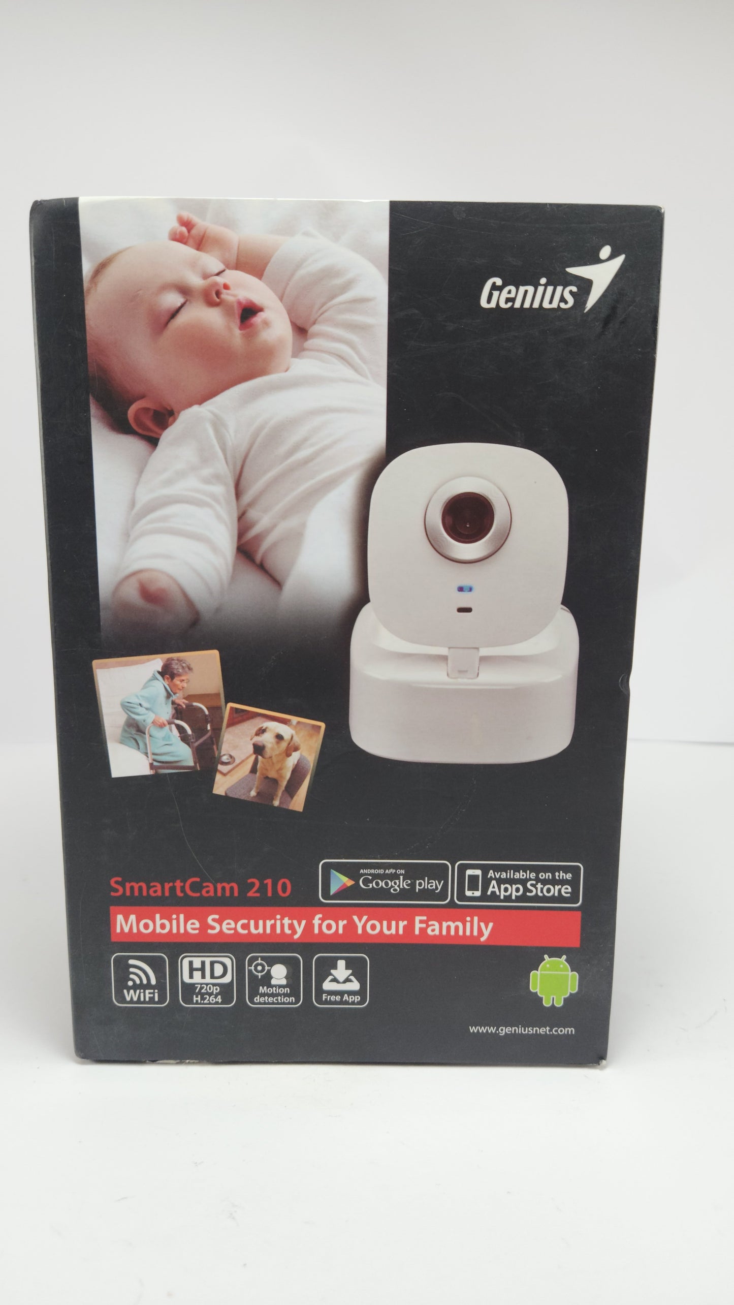 Genius SmartCam 210 – Cámara de Seguridad WiFi